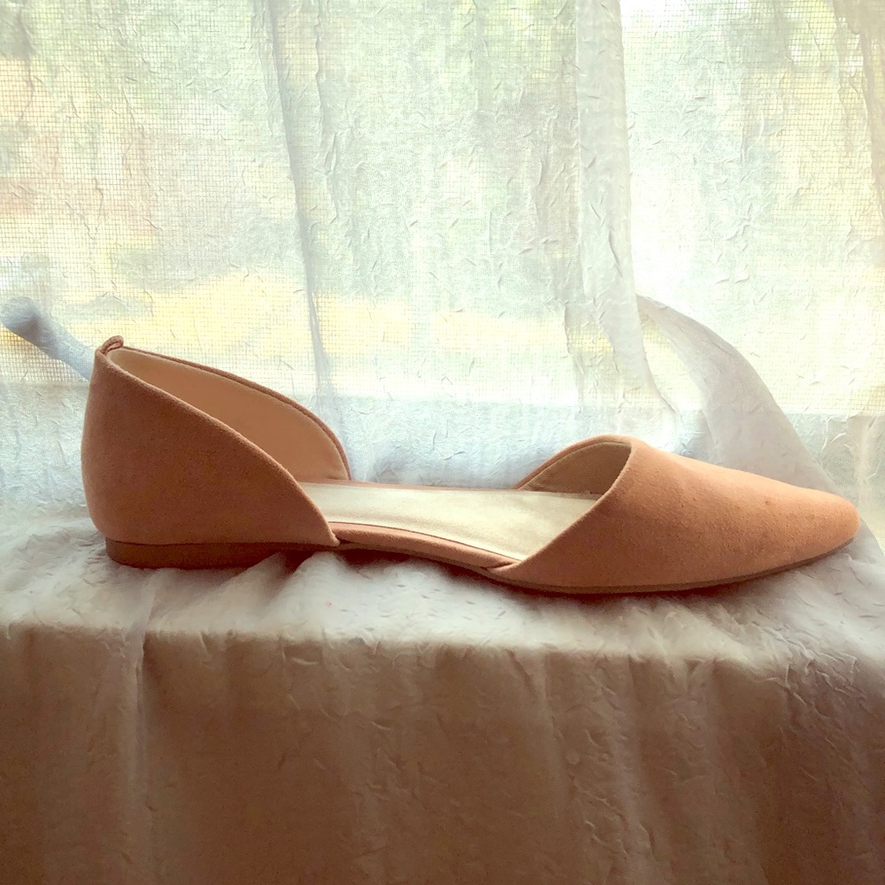 JCrew D’Orsay ballet flat copycat from old navy